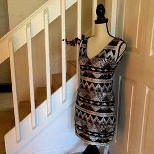 One Clothing Sequined Midi Dress